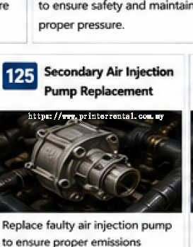 Secondary Air Injection Pump Replacement