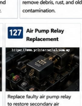 Air Pump Relay Replacement