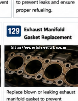 Exhaust Manifold Gasket Replacement