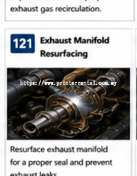 Exhaust Manifold Resurfacing