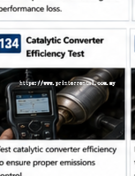 Catalytic Converter Efficiency Test