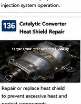 Catalytic Converter Heat Shield Repair