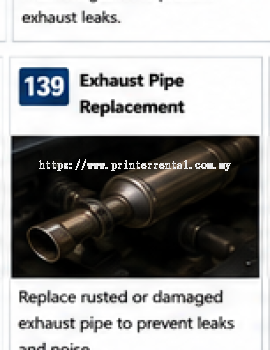 Exhaust Pipe Replacement