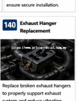 Exhaust Hanger Replacement