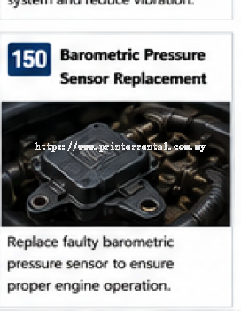 Barometric Pressure Sensor Replacement