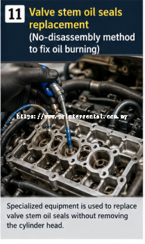 Valve Stem Oil Seals Replacement