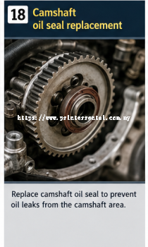 Camshaft Oil Seal Replacement