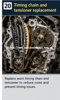 Timing Chain And Tensioner Replacement
