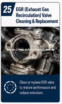 EGR Valve Cleaning And Replacement