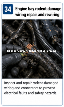 Engine Bay Rodent Damage Wiring Repair And Rewiring