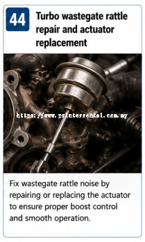 Turbo Wastegate Rattle Repair And Actuator Replacement