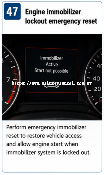 Engine Immobilizer Lockout Emergency Reset