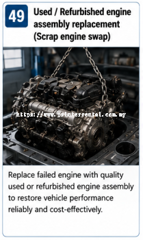 Used Refurbished Engine Assembly Replacement