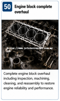 Engine Block Complete Overhaul
