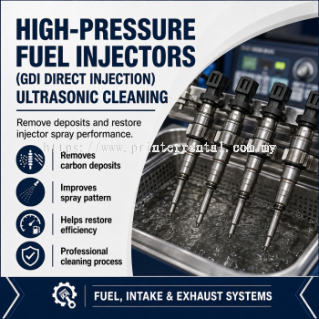 High Pressure Fuel Injectors Gdi Direct Injection Ultrasonic Cleaning