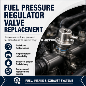 Fuel Pressure Regulator Valve Replacement