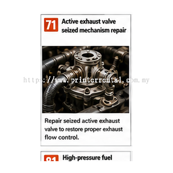 Active Exhaust Valve Seized Mechanism Repair