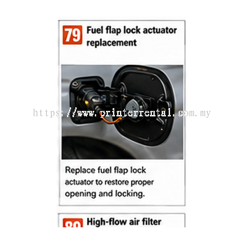 Fuel Flap Lock Actuator Replacement