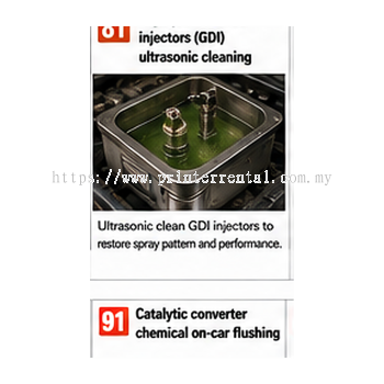 High Pressure Fuel Injectors Gdi Ultrasonic Cleaning