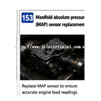 Manifold Absolute Pressure Map Sensor Replacement