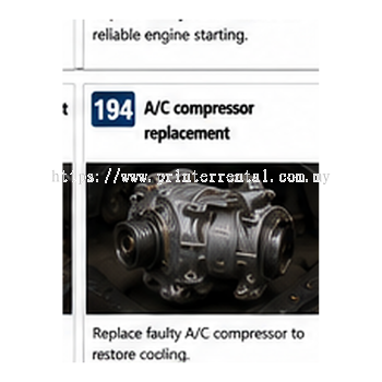 AC Compressor Replacement