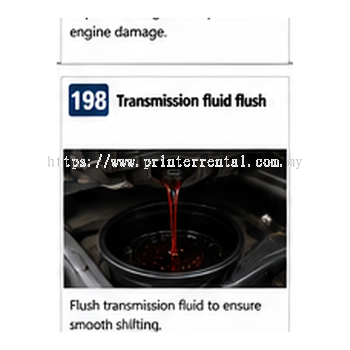 Transmission Fluid Flush