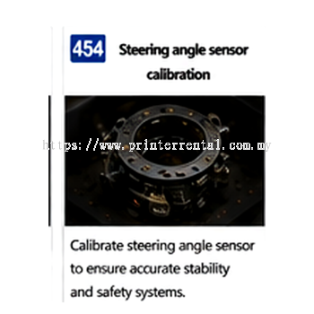 Steering Angle Sensor Calibration