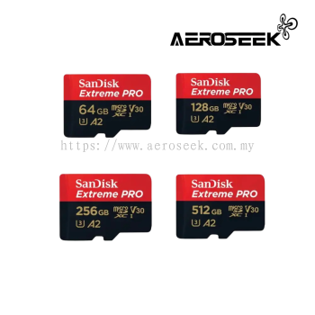 SanDisk Extreme Pro SDXC UHS-I A2 32GB / 64GB / 128GB / 256GB / 512GB / 1TB / 2TB