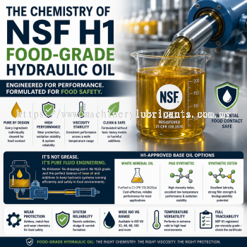 Chemistry of NSF H1 Food Grade Hydraulic Oil | Formulation Guide