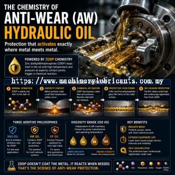 Chemistry of Anti-Wear (AW) Hydraulic Oil | ZDDP Mechanism Explained