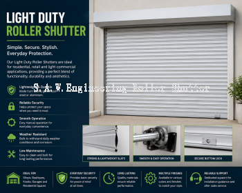 Light Duty Roller Shutter