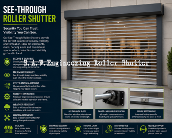 See-Through Roller Shutter