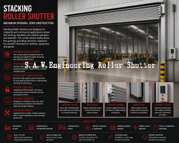 Stacking Roller Shutter