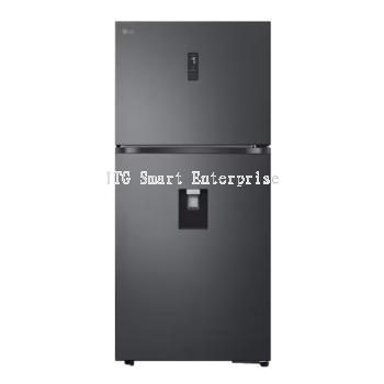 GRTF622PQHR 603L Top Freezer Fridge in Essence Matt Black with Water Dispenser (Monthly Subscription)