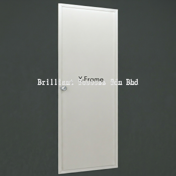 X-Frame PVC Laminated Door