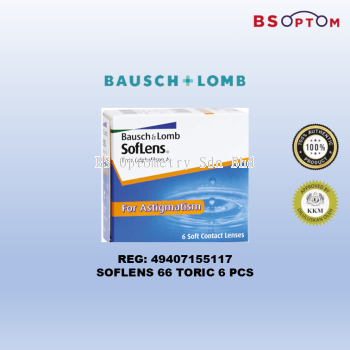 Bausch + Lomb SofLens 66 Toric Monthly Lens