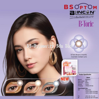 Blincon B-Toric 1 Monthly Astigmatism Color Contact Lenses