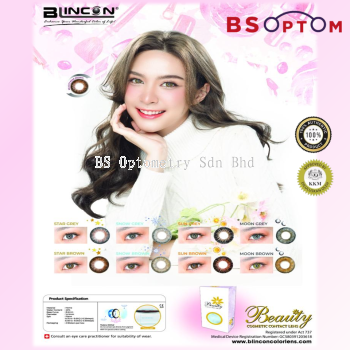 Blincon Beauty Color Monthly Contact Lenses