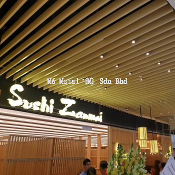Aluminium Baffle Ceilings