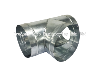 Spiral Duct - Tee