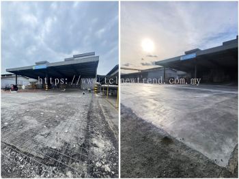 Construct Concrete Flooring for Factory