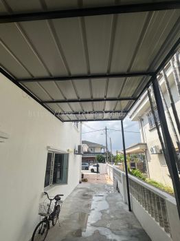 Metal Deck Awning Extension