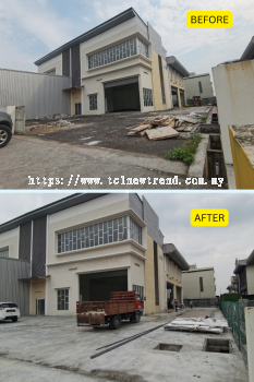 Concrete Work and Renovation Work at Factory Klang
