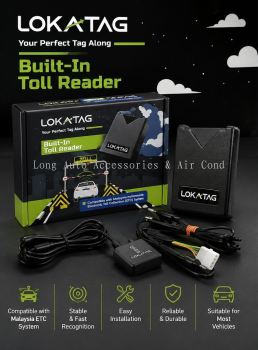 LOKATAG Built-In Toll Reader