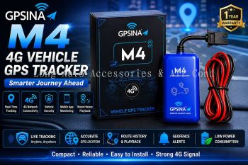 GPSINA M4 4G Vehicle GPS Tracker