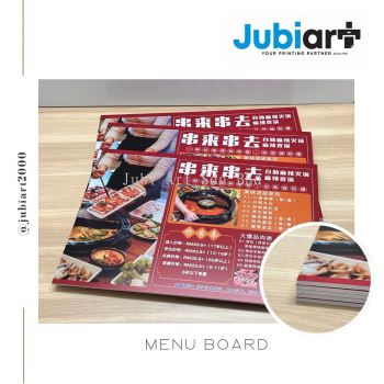Custom Menu Printing Services