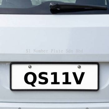 Special Series Digit Plates Number