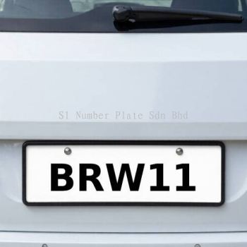 Two Digit Plates Number | BRW11
