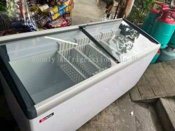IISTIA Glass Door Chest Freezer ICD5502