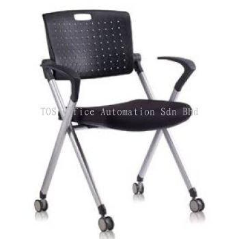 Customizable & Foldable Chair Axis CL338 (Polypropylene Shell CW Armrest)